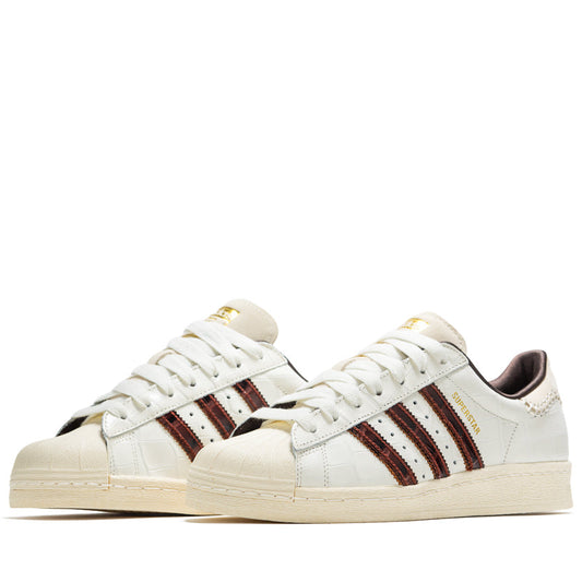 Wales Bonner x Adidas Superstar - Wonder White/Fox Brown