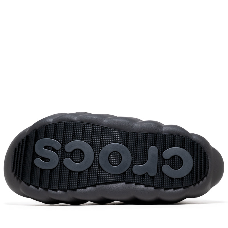 Crocs Overpuff Shorty Translucent - Black