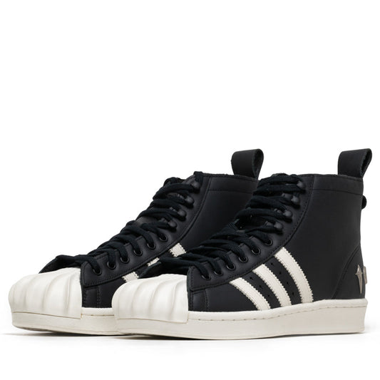 Thug Club x Adidas Superstar Boot Luxe - Core Black/Off White