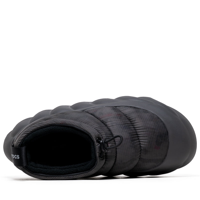 Crocs Overpuff Shorty Translucent - Black