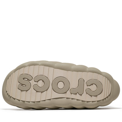 Crocs Overpuff Shorty Translucent - White