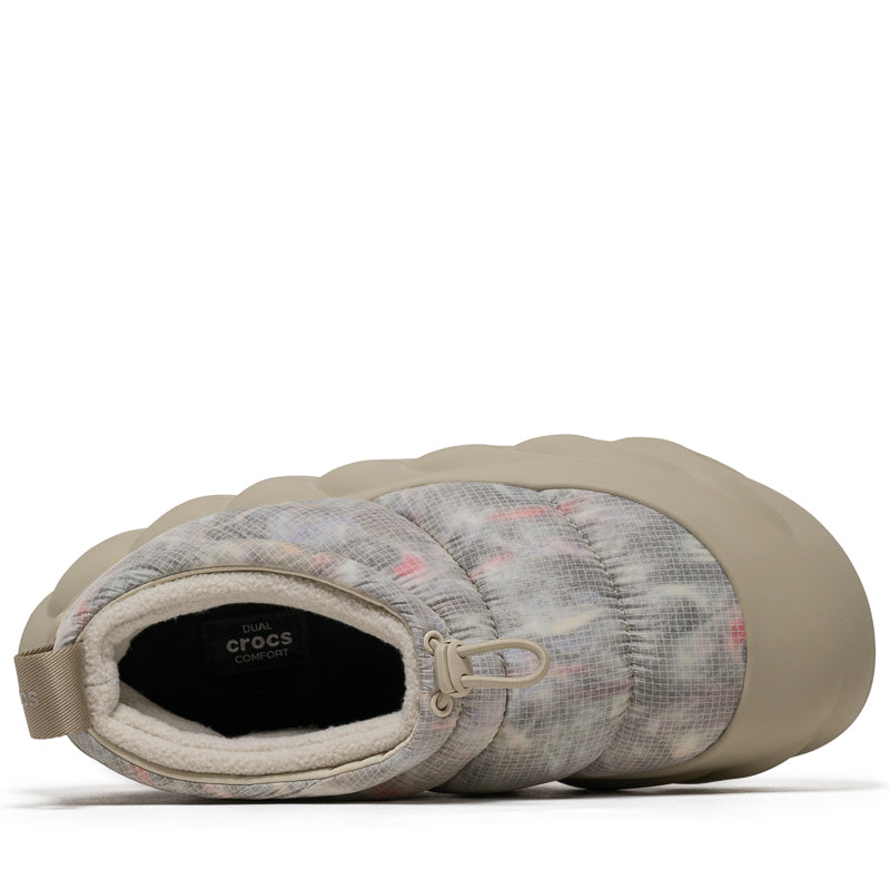 Crocs Overpuff Shorty Translucent - White