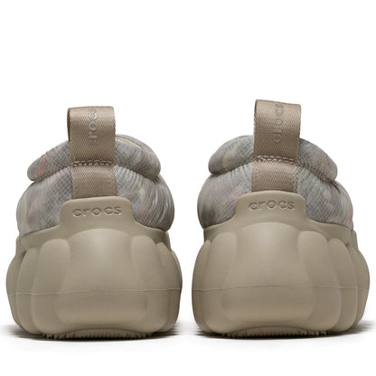 Crocs Overpuff Shorty Translucent - White