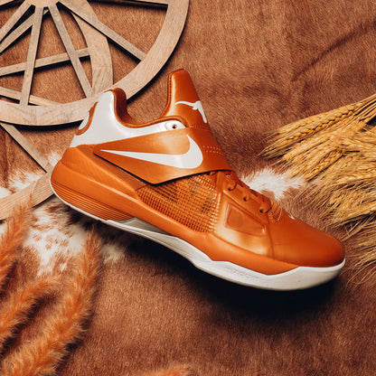 Nike Zoom KD IV 'Texas' - Desert Orange/White