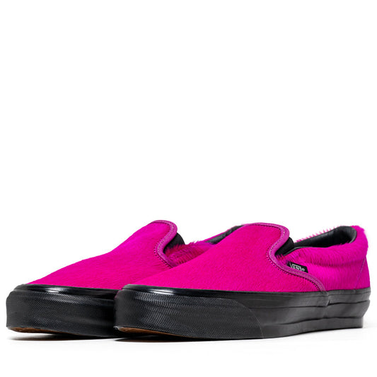 Vans LX Classic Slip On 98 - Pony Hair Fuchsia